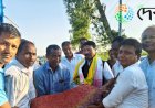 বোকাখাতৰ পানবাৰী কৃষিপামত শীতলীকৰণ ভঁৰালত ৰখা আলু বিতৰণৰ বিশেষ অনুষ্ঠানত কৃষিমন্ত্ৰী অতুল বৰা  :