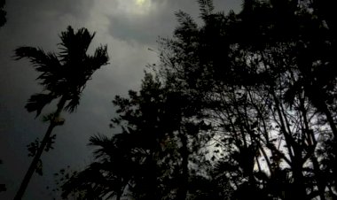 এজাক প্ৰচণ্ড ধুমুহাত বিধ্বস্ত গুৱাহাটী মহানগৰ,চাৰিওফালে অন্ধকাৰ