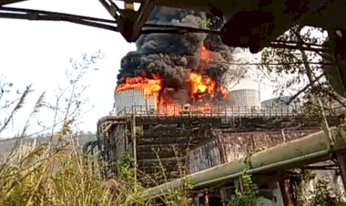 নগাঁও কাগজ কলৰ কোটি টকীয়া কুলিং টাৱাৰ ভস্মীভূত