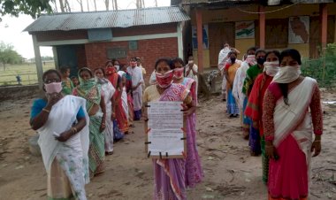 ৰাজ্যৰ বিভিন্ন প্ৰান্তত সদৌ ভাৰত কৃষি আৰু গ্ৰামীণ শ্ৰমিক সন্থাৰ আহ্বানত ক্ষুধা নিৱাৰণ কৰক, ক'ৰণা ধ্বংস কৰক শীৰ্ষক প্ৰতিবাদ কাৰ্যসূচী  ৰূপায়ন :