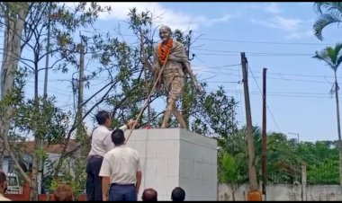 যোৰহাটত গান্ধী জয়ন্তী পালন , জিলা প্ৰশাসনৰ |