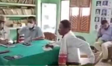 অসম চাহ জনজাতি ছাত্ৰ সন্থাৰ বোকাখাত মহকুমা সমিতিৰ কোনো বাতৰি পৰিৱেশন নকৰে বোকাখাতৰ সাংবাদিকে  :
