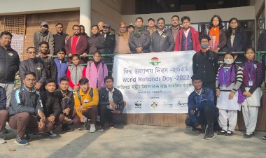 বিশ্ব ঐতিহ্য ক্ষেত্ৰ কাজিৰঙা ৰাষ্ট্ৰীয় উদ্যানত বিশ্ব আৰ্দ্ৰভুমি দিৱস উদযাপন  :