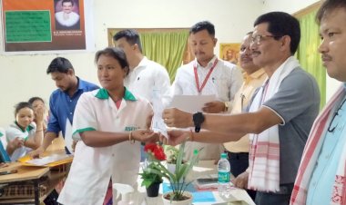 বোকাখাতত পঞ্জাৱ নেচনেল বেংক গ্ৰাম্য আত্ম সংস্থাপন প্ৰশিক্ষণ প্ৰতিষ্ঠানৰ সমাৱৰ্তন সমাৰোহ  :