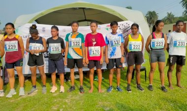 কাজিৰঙা ৰাষ্ট্ৰীয় উদ্যান কৰ্তৃপক্ষৰ উদ্যোগত ক্ৰচ কান্ট্ৰি ৰেচ প্ৰতিযোগিতা  : ৯৭ গৰাকী পুৰুষ আৰু ৫২ গৰাকী মহিলা প্ৰতিযোগীৰ অংশ গ্ৰহন :
