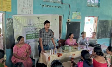 বোকাখাতত কৃষি বিভাগৰ উদ্যোগত ছাত্ৰ-ছাত্রীৰ বাবে মিলেট' শীর্ষক সজাগতা সভা :