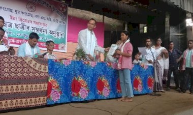 দলে টিকট প্ৰদান কৰিলে মই পুণৰ  কলিয়াবৰৰ সাংসদ হ'ম  : কলিয়াবৰ থাকি যাব কংগ্ৰেছৰেই হাতত : বোকাখাতত কৃৰ্তিমান ছাত্ৰ ছাত্ৰীৰ দলীয় অভিনন্দন অনুষ্ঠানত সাংসদ গৌৰৱ গগৈ  :