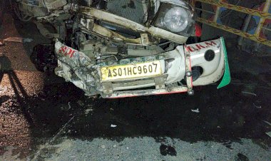 সোমবাৰৰ নিশা বোকাখাতৰ ৰাষ্ট্ৰীয় ঘাই পথত পথ দুৰ্ঘটনা  : এজন কিশোৰৰ মৃত্যু  :