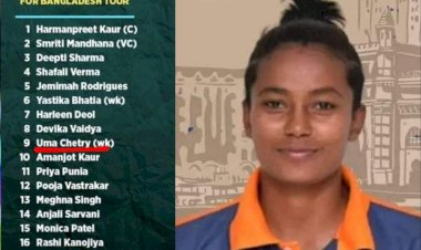 ভাৰতীয় মহিলা ক্ৰিকেট দলত স্থান লাভ বোকাখাতৰ উমা ছেত্ৰীৰ  : উমা ছেত্ৰীৰ এই সফলতাত উৎফুল্লিত বোকাখাত  :