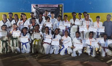 কাজিৰঙাৰ কঁহৰাত সদৌ বোকাখাত জিলা টাইকোৱাণ্ডো সন্থাৰ উদ্যোগত দুদিনীয়া টাইকোৱাণ্ডোৰ প্ৰতিযোগিতা শতাধিক প্ৰতিযোগীৰ অংশগ্ৰহন :