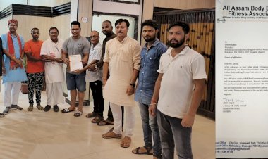 বোকাখাত ডিষ্ট্ৰিক্ট বডি বিল্ডিং এণ্ড ফিটনেচ এচ'চিয়েচনলৈ অল আচাম বডি বিল্ডিং এণ্ড ফিটনেচ এচ'চিয়েচনৰ স্বীকৃতি  :