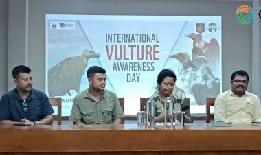 কাজিৰঙা ৰাষ্ট্ৰীয় উদ্যানত বিশ্ব শগুন সংৰক্ষণ আৰু সজাগতা দিৱস উদযাপন  :