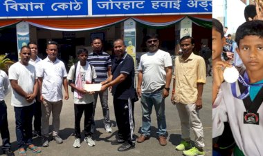 লেবাননত অনুষ্ঠিত হ'ব লগা  ৫ সংখ্যক এছিয়া কেডেট টাইকোৱাণ্ডো প্ৰতিযোগিতাত ভাৰতক প্ৰতিনিধিত্ব কৰিব তিতাবৰৰ  সূৰ্য্যকান্ত বাক্তিয়ে :