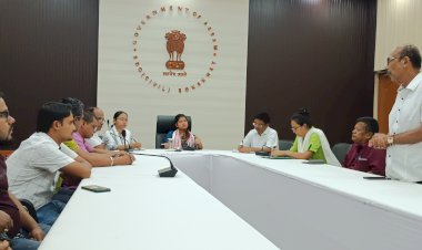 স্থানীয় সংবাদিকৰ সৈতে বোকাখাতৰ নৱ নিযুক্ত মহকুমাধিপতি চিমি কৰণৰ চিনাকী পৰ্ব আৰু বিশেষ বৈঠক  : বোকাখাত মহকুমাৰ সমস্যাৰ ওপৰত আলোচনা  :