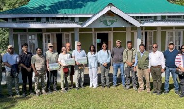 ফৰাচী দেশৰ ইণ্ডো-পেচিফিক উদ্যান আৰু জৈৱ বৈচিত্ৰ্য অংশীদায়ীত্ব গোটৰ বিশেষজ্ঞৰ দলৰ কাজিৰঙা ৰাষ্ট্ৰীয় উদ্যান পৰিদৰ্শন  :