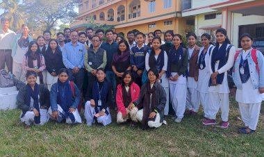 কাজিৰঙাৰ পক্ষী গননাৰ বাবে স্থানীয় মহাবিদ্যালয়ৰ ছাত্ৰ ছাত্ৰীক বিশেষ প্ৰশিক্ষণ প্ৰদান  :