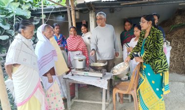 কাজিৰঙা ৰাষ্ট্ৰীয় উদ্যানৰ পাৰিপাৰ্শ্বিক উন্নয়ন সমিতিৰ উদ্য়োগত কাঠফুলাৰ ব্যঞ্জন প্ৰস্তুত কৰাৰ প্ৰশিক্ষন :
