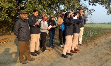কাজিৰঙাৰ পঞ্চম পক্ষী গণনা আৰু পক্ষী উৎসৱ : পক্ষী গণনাত কাজিৰঙাত বিৰল প্ৰজাতিৰ পক্ষী আৰু প্ৰাণীৰ উপস্থিতিৰ তথ্য লাভ গণনাকাৰী দলৰ  :