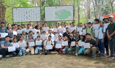 কাজিৰঙা ৰাষ্ট্ৰীয় উদ্যানৰ পানবাৰী বনাঞ্চলত  পখিলা আৰু অৰ্কিড সংৰক্ষণৰ দুদিনীয়া কৰ্মশালাৰ  : অৰ্কিড, পখিলা আৰু চৰাই পত্ৰিকা উন্মোচন  :
