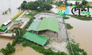ডিফলু নদীৰ ঢলত উটি গ'ল বোকাখাত পৌৰসভাৰ আৱৰ্জনা নিষ্কাষণ প্ৰকল্পৰ আৱৰ্জনা  : ভয়ঙ্কৰ প্ৰদুষণ আৰু জনস্বাস্থ্যক লৈ সংকিত স্থানীয় জনসাধাৰণ  : কাজিৰঙাৰ জৈৱ বৈচিত্ৰলৈও ভাবুকি  :