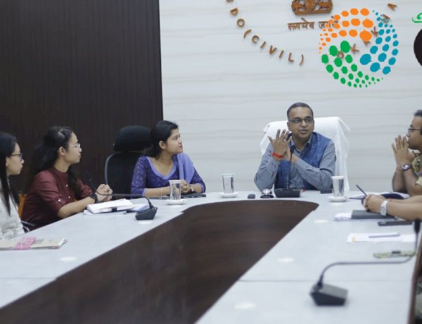 বোকাখাতত ৰাজ্যৰ মুখ্য নিৰ্বাচনী বিষয়া অনুৰাগ গোৱেল  : নিৰ্বাচনী ব্যৱস্থাপনাৰ পৰিদৰ্শন  :