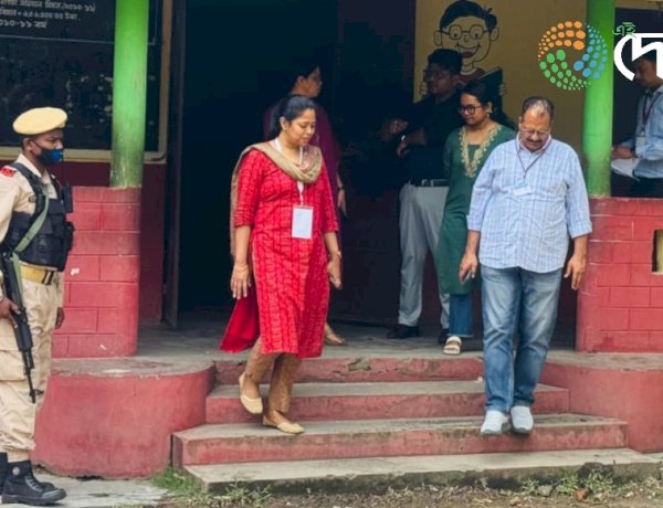 आगामी विधानसभा चुनाव 2026 से पूर्व बोकाखात में सामान्य पर्यवेक्षक का निरीक्षण :