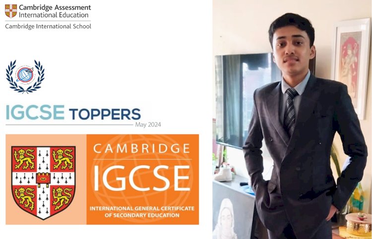 Mrinavv Saikia from Assam: Exemplary Performance in IGCSE 2024 Class 10 Science Stream