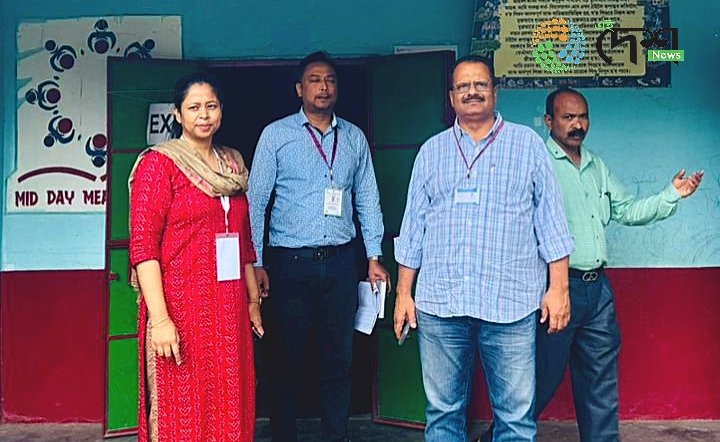 आगामी विधानसभा चुनाव 2026 से पूर्व बोकाखात में सामान्य पर्यवेक्षक का निरीक्षण :