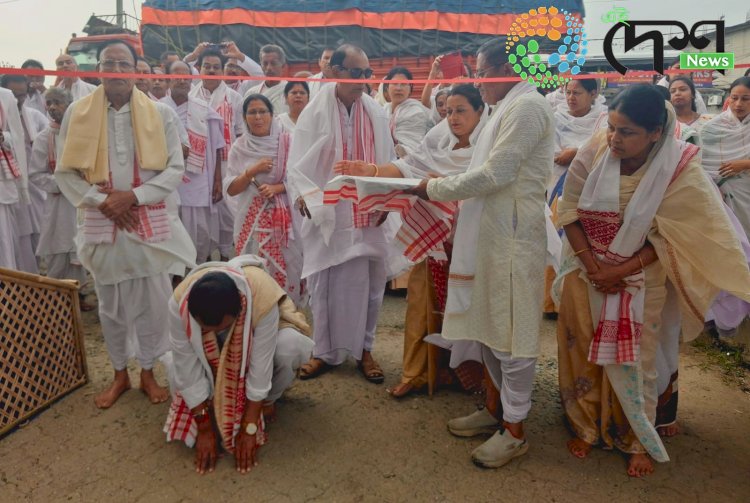 বোকাখাতৰ বিষ্ণুপুৰ নামঘৰত বোকাখাত সমজিলা পালনাম সমিতিৰ উদ্যোগত বাৰ্ষিক  মহাপালনাম আৰু ভাগৱত পাঠৰ অনুষ্ঠান :