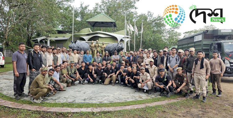 Four Asiatic Wild Buffaloes from Kaziranga National Park reached Kanha Tiger Reserve of Madhya Pradesh for rehabilitation :
