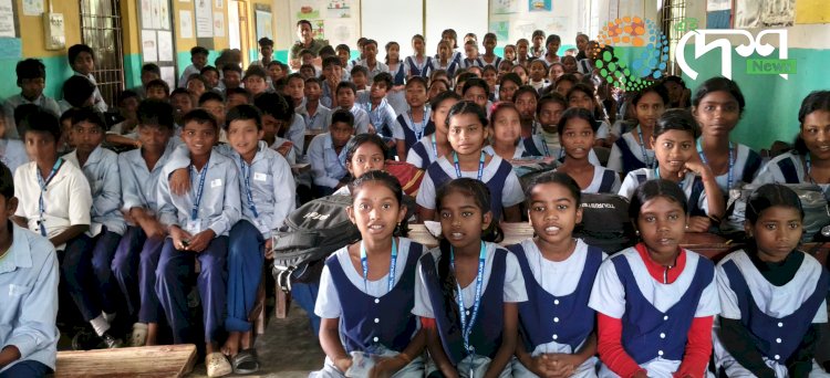 বোকাখাত সমজিলাৰ জাপৰিপথাৰ মাধ্যমিক বিদ্যালয়ত উলুম’ৰা চৰাইৰ সংৰক্ষণৰ  সজাগতা অনুষ্ঠান :